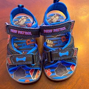 Paw Patrol Sandals size 6